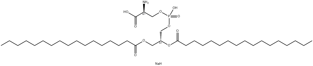 1,2-diheptadecanoyl-sn-glycero-3-phospho-L-serine (sodiuM salt) Struktur