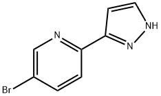 5-BroMo-2-(1H-pyrazol-3-yl)pyridine Struktur