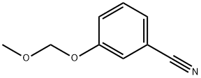 3-MethoxyMethoxy-benzonitrile Struktur