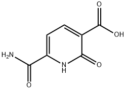 6-氨基甲酰基-2-氧代-1,2-二氫吡啶-3-甲酸, 81450-73-9, 結(jié)構(gòu)式