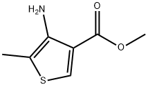 Methyl 4-aMino-5-Methylthiophene-3-carboxylate Struktur