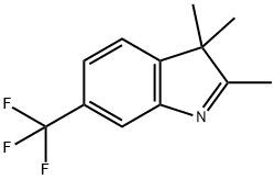 2,3,3-Trimethyl-6-(trifluoromethyl)-3H-indole Struktur