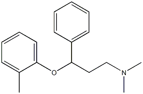 N,N-DiMethyl-3-phenyl-3-(o-tolyloxy)propan-1-aMine Struktur