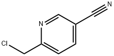 6-ChloroMethyl-nicotinonitrile Struktur