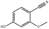 4-hydroxy-2-methoxybenzonitrile Struktur