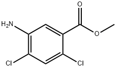 5-AMino-2,4-dichloro-benzoic acid Methyl ester Struktur