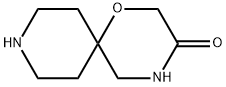 1-oxa-4,9-diazaspiro[5.5]undecan-3-one Struktur