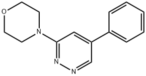 4-(5-phenylpyridazin-3-yl)Morpholine Struktur