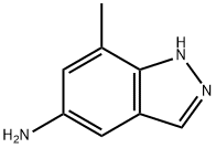 7-Methyl-1H-indazol-5-aMine Struktur