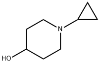 1-cyclopropyl-4-Piperidinol Struktur