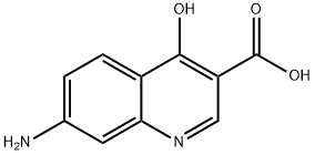 7-氨基-4-羥基3-喹啉羧酸, 85344-88-3, 結(jié)構(gòu)式