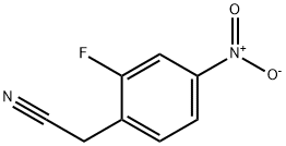 2-Fluoro-4-nitrophenylacetonitrile Struktur