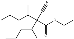 ethyl 2-cyano-3-Methyl-2-(pentan-2-yl)hexanoate Struktur