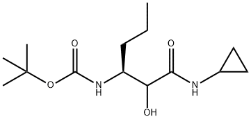 hydroxy-2-oxoethyl]butyl]-,1,1-dimethylethyl ester Struktur