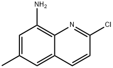2-氯-6-甲基喹啉-8-胺, 857759-41-2, 結(jié)構(gòu)式