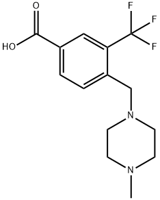 Benzoic acid, 4-[(4-Methyl-1-piperazinyl)Methyl]-3-(trifluoroMethyl)-