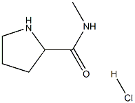 N-Methyl-2-pyrrolidinecarboxaMide HCl Struktur