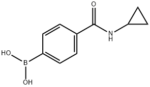 4-(CyclopropylcarbaMoyl)phenylboronic Acid Struktur