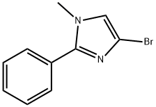 1H-IMidazole, 4-broMo-1-Methyl-2-phenyl- Struktur