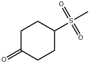 4-(Methylsulfonyl)cyclohexanone Struktur