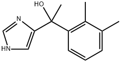 1-(2,3-DiMethylphenyl)-1-(1H-iMidazol-4-yl)ethanol Struktur