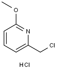 2-(ChloroMethyl)-6-Methoxypyridine hydrochloride Struktur