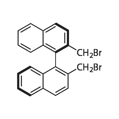 R-2,2'-Bis(broMoMethyl)-1,1'-binaphthalene Struktur