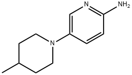 5-(4-methylpiperidin-1-yl)pyridin-2-amine Struktur