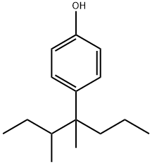 PHENOL,4-(1,2-DIMETHYL-1-PROPYLBUTYL)- Struktur