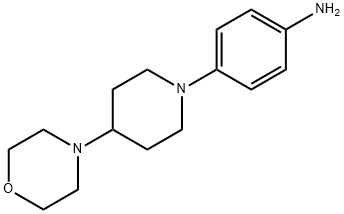 4-(4-Morpholinopiperidin-1-yl)aniline Struktur