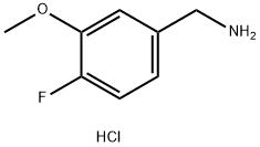 4-Fluoro-3-MethoxybenzylaMineHCl Struktur