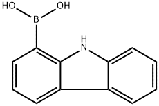 9H-Carbazol-1-ylboronic acid Struktur