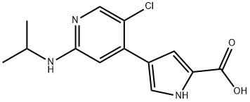 4-(5-chloro-2-(isopropylaMino)pyridin-4-yl)-1H-pyrrole-2-carboxylic acid