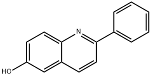 2-Phenyl-6-hydroxyquinoline Struktur