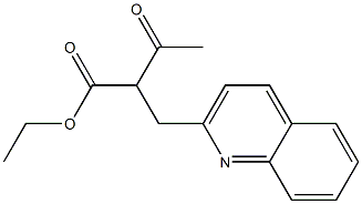 Ethyl 3-oxo-2-(2-quinolinylMethyl)butanoate