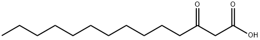 3-Oxomyristic acid Struktur