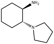 (1R,2R) 2-(1-pyrrolidinyl)-cyclohexanaMine Struktur