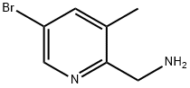 (5-BroMo-3-Methylpyridin-2-yl)MethanaMine Struktur