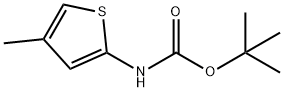 2-(Boc-aMino)-4-Methylthiophene Struktur