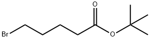 5-BROMOPENTANOIC ACID, T-BUTYL ESTER Struktur