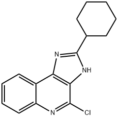 4-Chloro-2-cyclohexyl-1H-iMidazo[4,5-c]quinoline Struktur