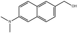 (6-(DiMethylaMino)naphthalen-2-yl)Methanol Struktur