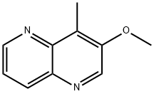 3-Methoxy-4-Methyl-1,5-naphthyridine Struktur