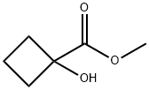 Methyl 1-hydroxycyclobutanecarboxylate Struktur