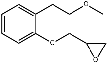 2-[[2-(2-Methoxyethyl)phenoxy]methyl]oxirane Struktur