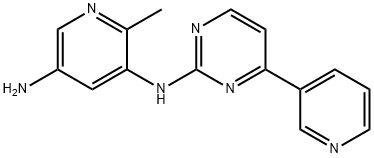 2-Methyl-N3-(4-(pyridin-3-yl)pyriMidin-2-yl)pyridine-3,5-diaMine Struktur