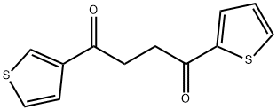 1-(thiophen-2-yl)-4-(thiophen-3-yl)butane-1,4-dione Struktur