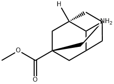 Methyl trans-4-AMino-1-AdaMantane Carboxylate Structure