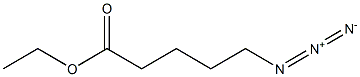 5-azido-pentanoic acid ethyl ester Struktur