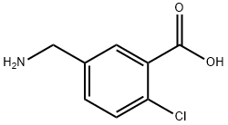 5-(aMinoMethyl)-2-chlorobenzoic acid Struktur